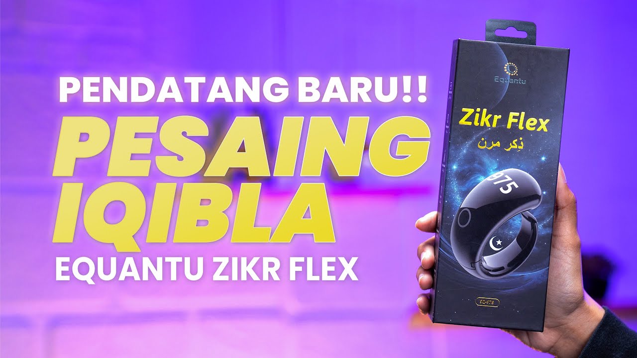 TASBIH DIGITAL UNTUK MUSLIM ZAMAN SEKARANG! IQIBLA VS EQUANTU!