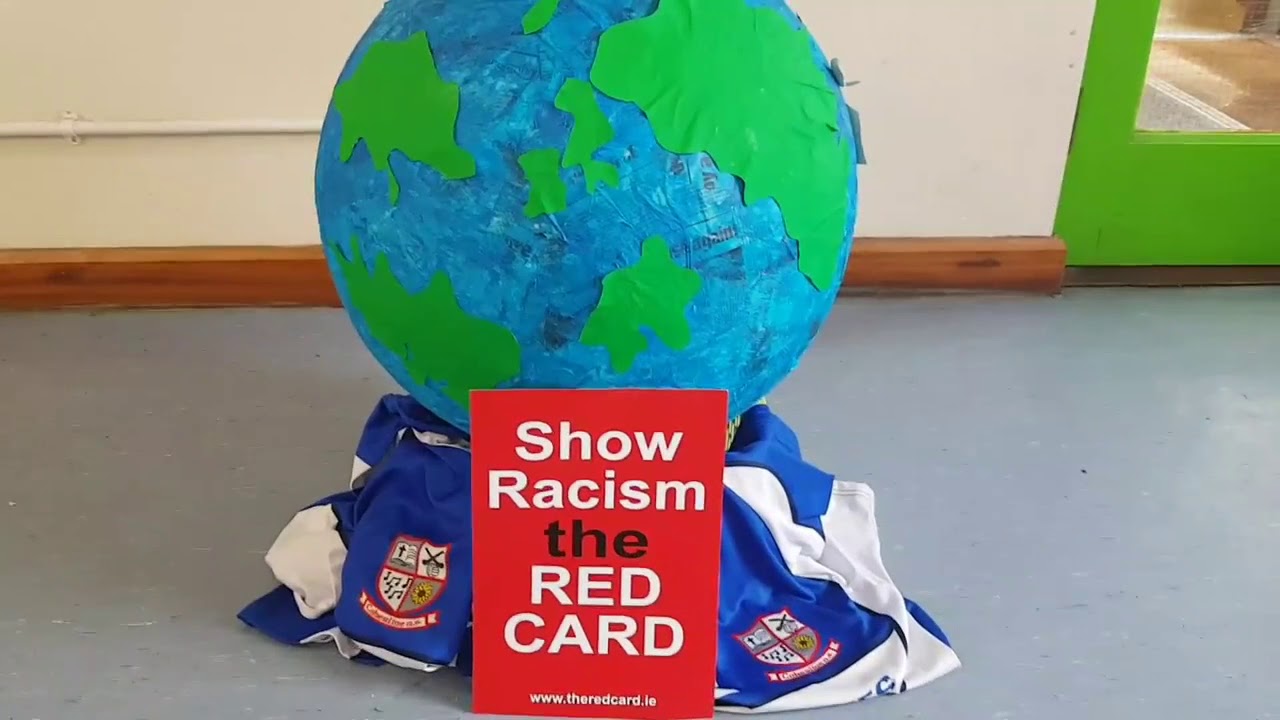 Caherline NS Show Racism the Red Card