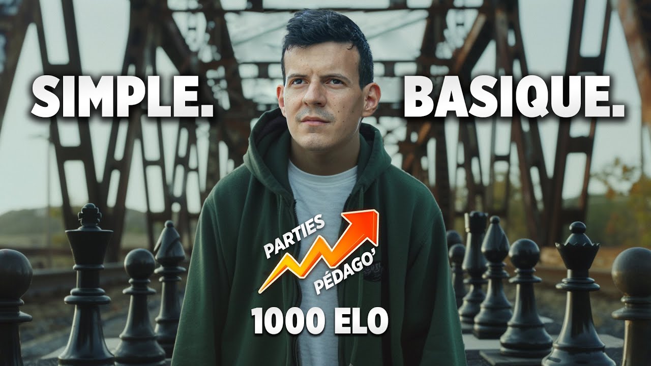 Des plans SIMPLES et BASIQUES pour arriver à 1000 Elo aux échecs