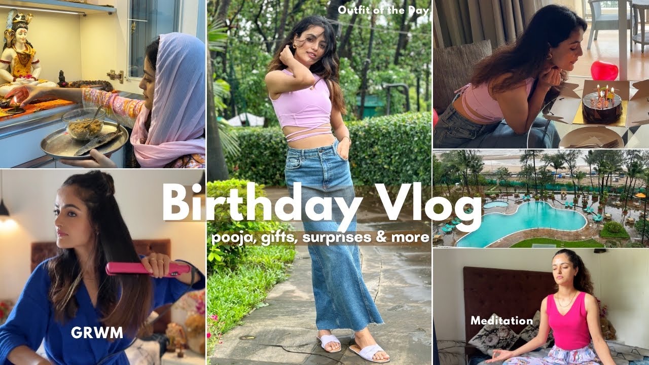 MY BIRTHDAY VLOG 🥳 : Get Ready With Me || pooja, gifts, surprises & more || Garima Verma