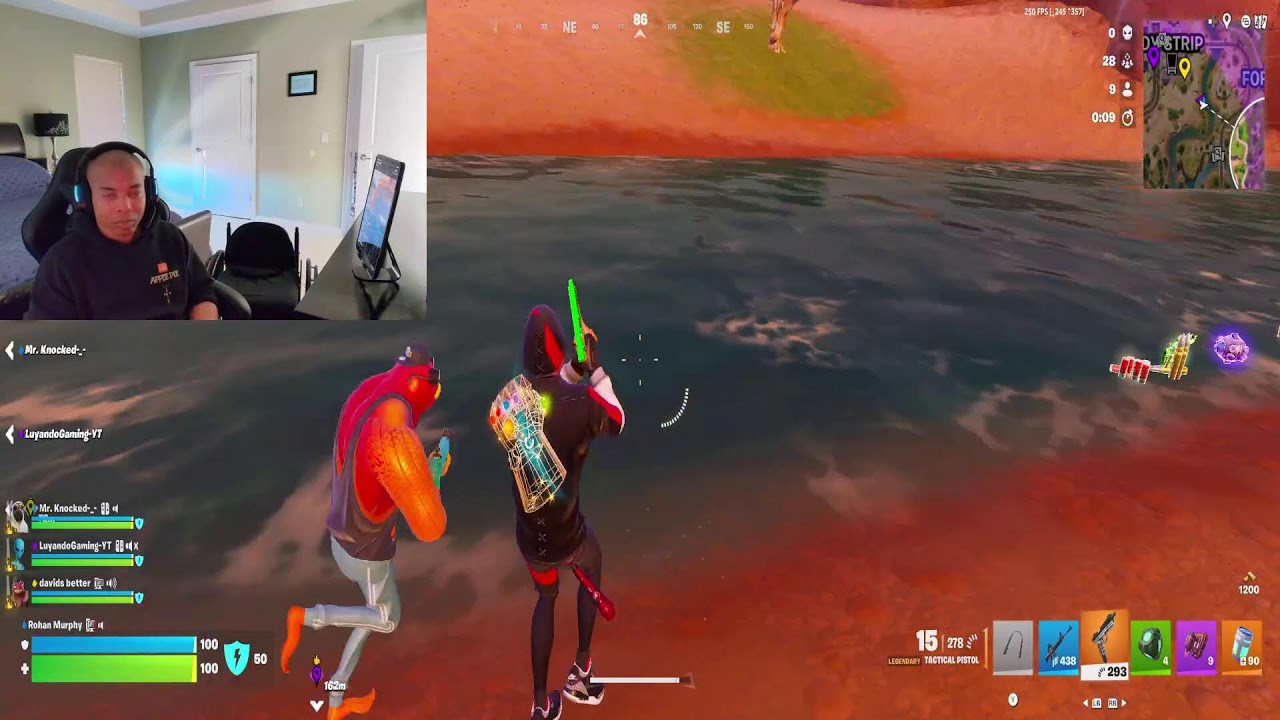 Fortnite and good vibes TikTok, Instagram & Twitter @rohanmurphy