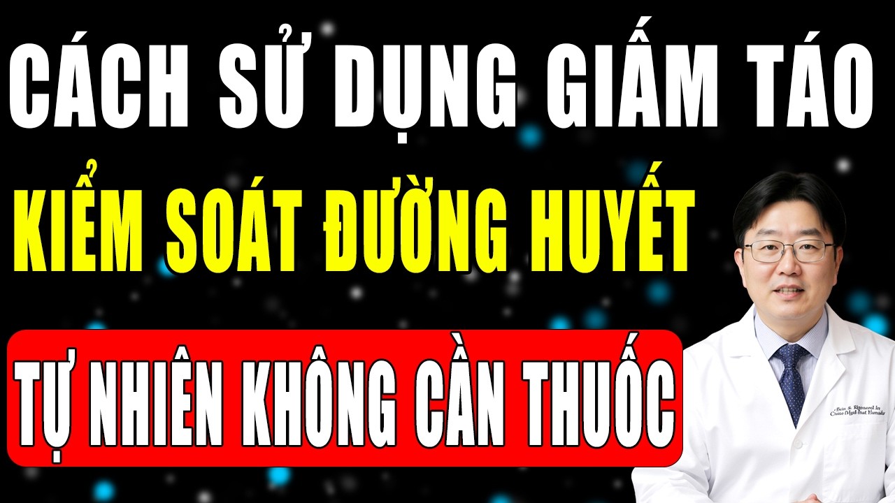 Cách Sự Dụng Giấm Táo Để Ổn Định Đường Huyết, Kiểm Soát Bệnh Tiểu Đường Tuýp 2, Tự Nhiên Hoàn Toàn