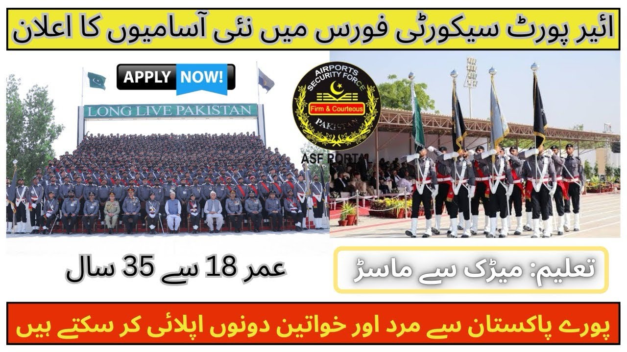 Join ASF 2025 | Airport Security Force Jobs | Online Apply + Eligibility + Full Details