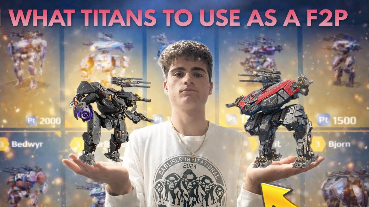 War robots: F2P: WHAT TITANS TO USE AS A FREE TO PLAY!!! Titan guide!￼ pt:1