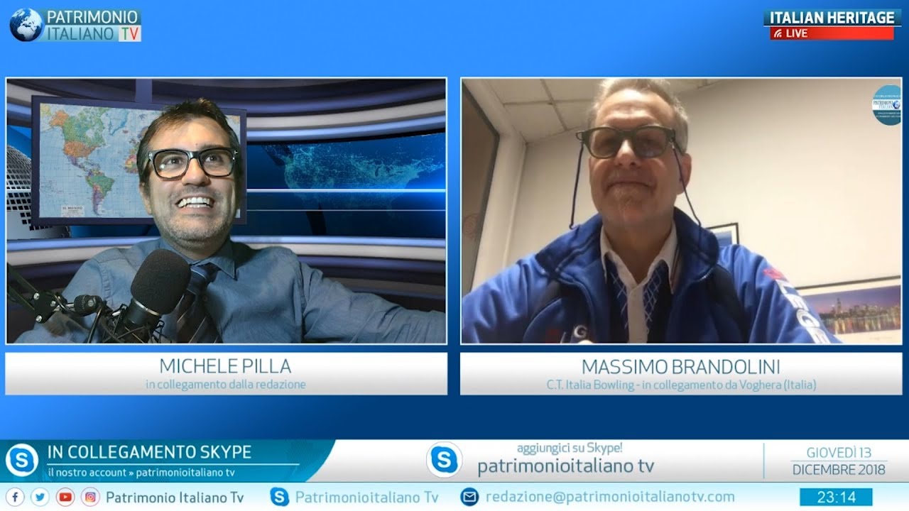 P.I. TV - Il coach della nazionale italiana di bowling Massimo Brandolini