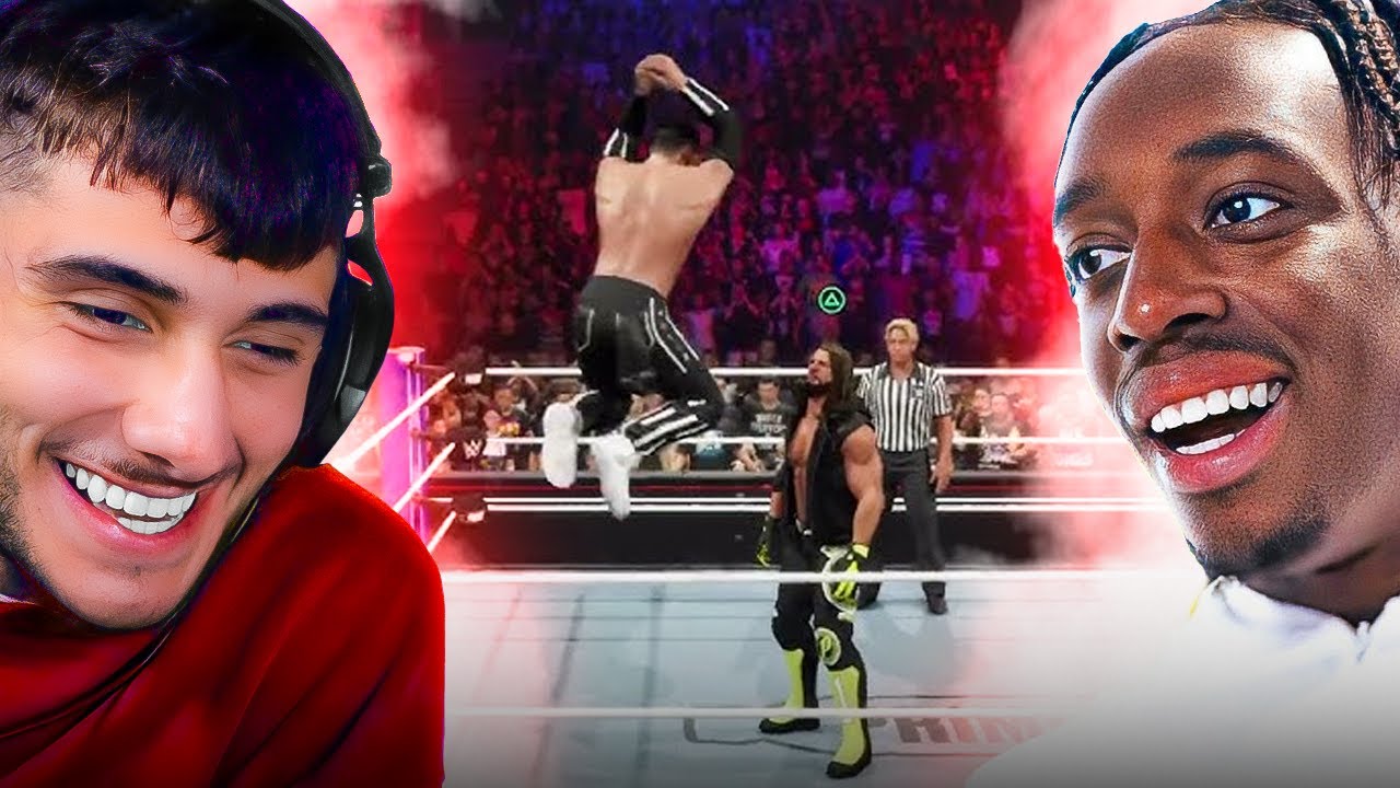 I Played Youtubers In WWE 2K25!