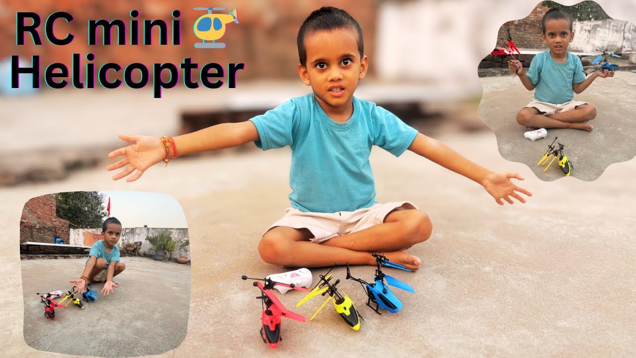 Kanha ki new RC helicopter 🚁|flying test #kanhakevlogs #kidsvlogs #fullfamilyvlog #Funnyvlog