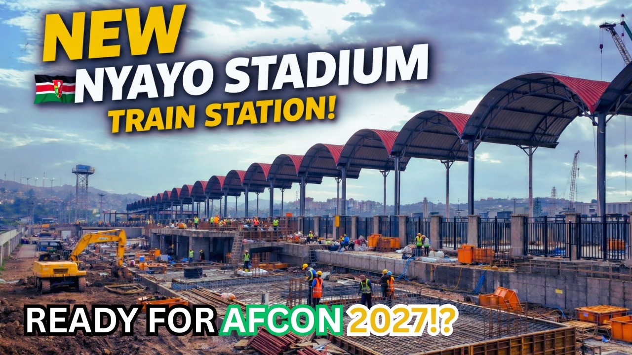 Nyayo Stadium to Talanta Stadium Train Station Construction Begins | AFCON 2027