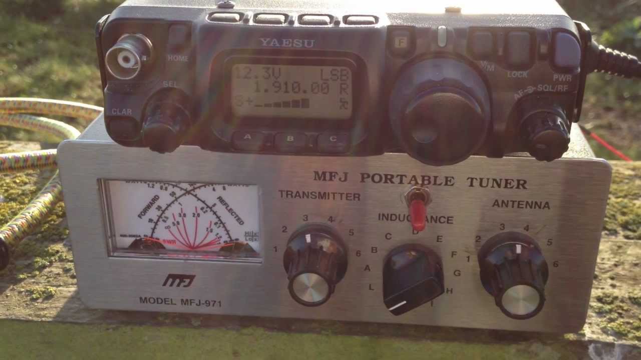Topband 160 metres with FT-817 Portable. M0UKD