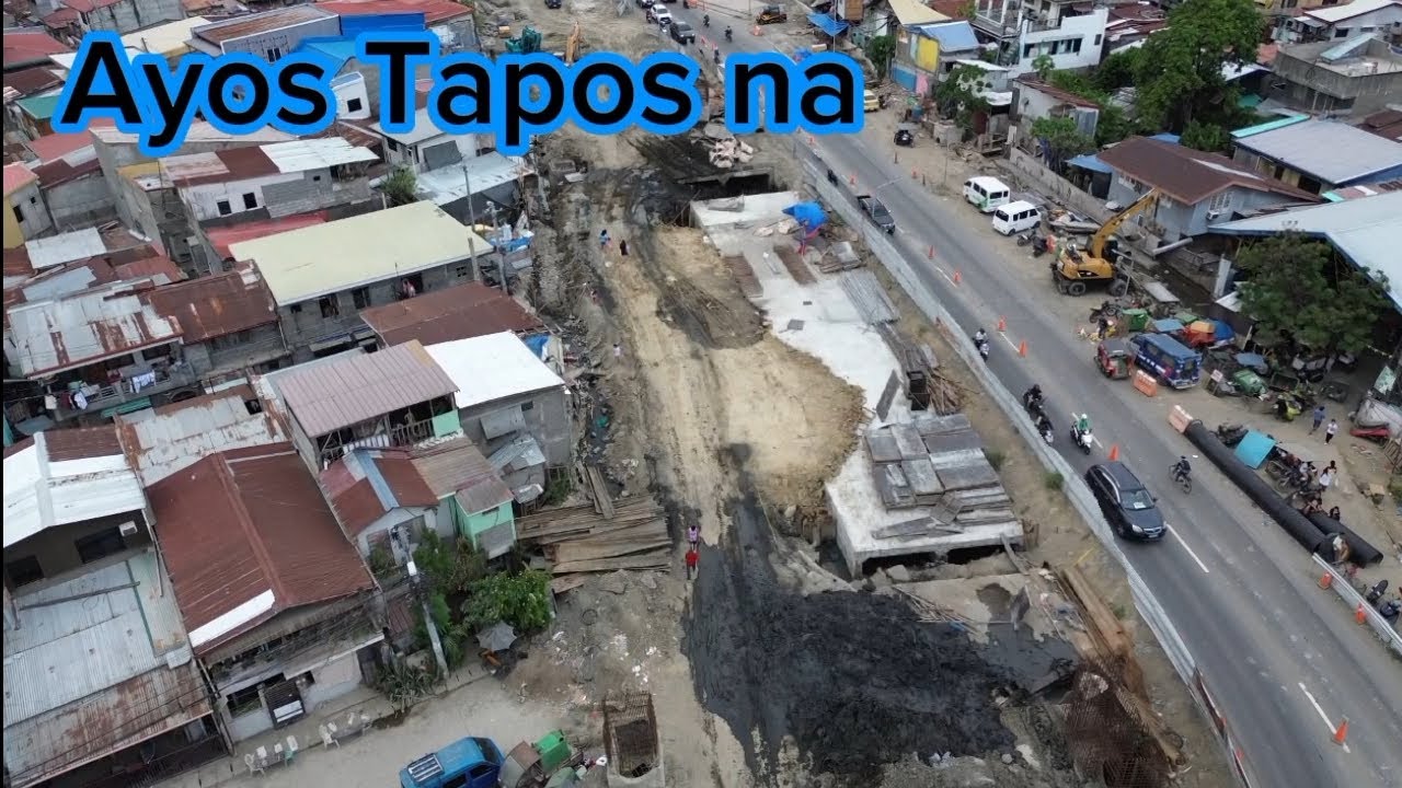 Ma.a flyover Widening & Roxas Extension Box Culvert Tapos na.