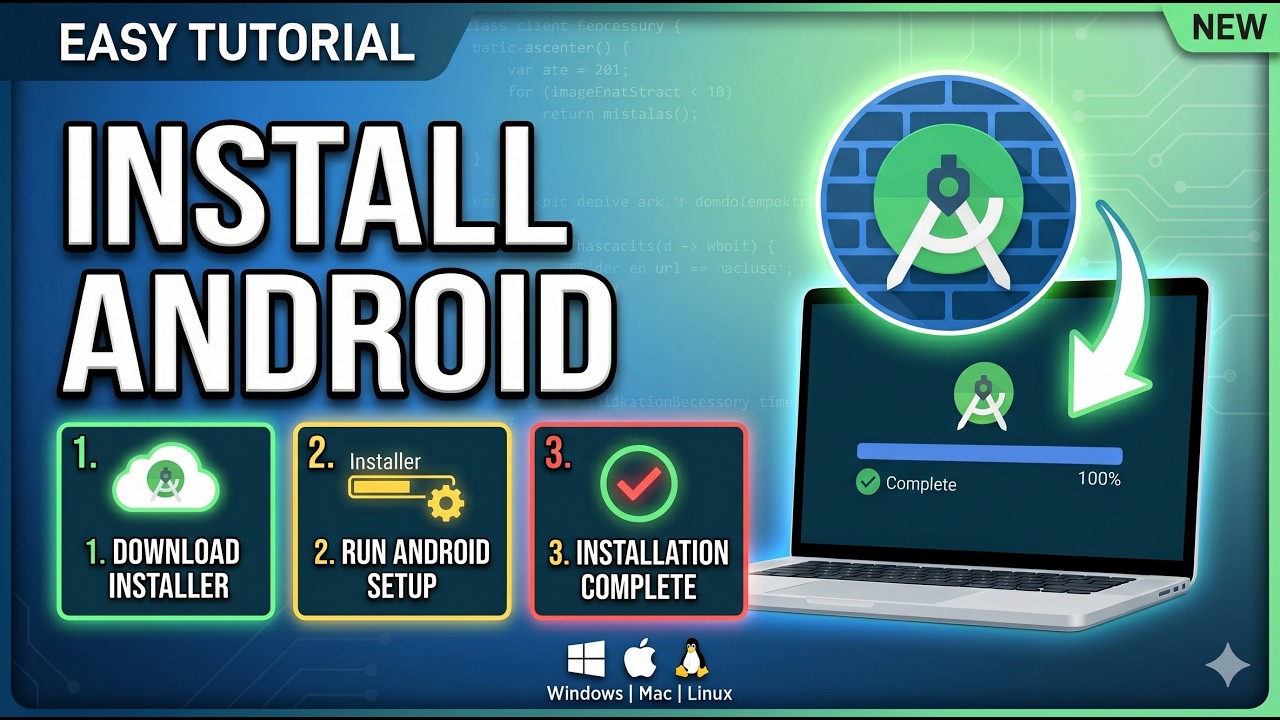 How to Install Android Studio 2026 on Windows 11 | Complete Beginner Guide