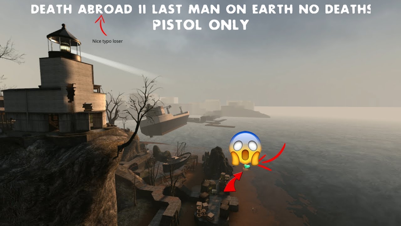 Left 4 Dead 2 Death Aboard II Last Man On Earth Pistol Only Solo (No Deaths)