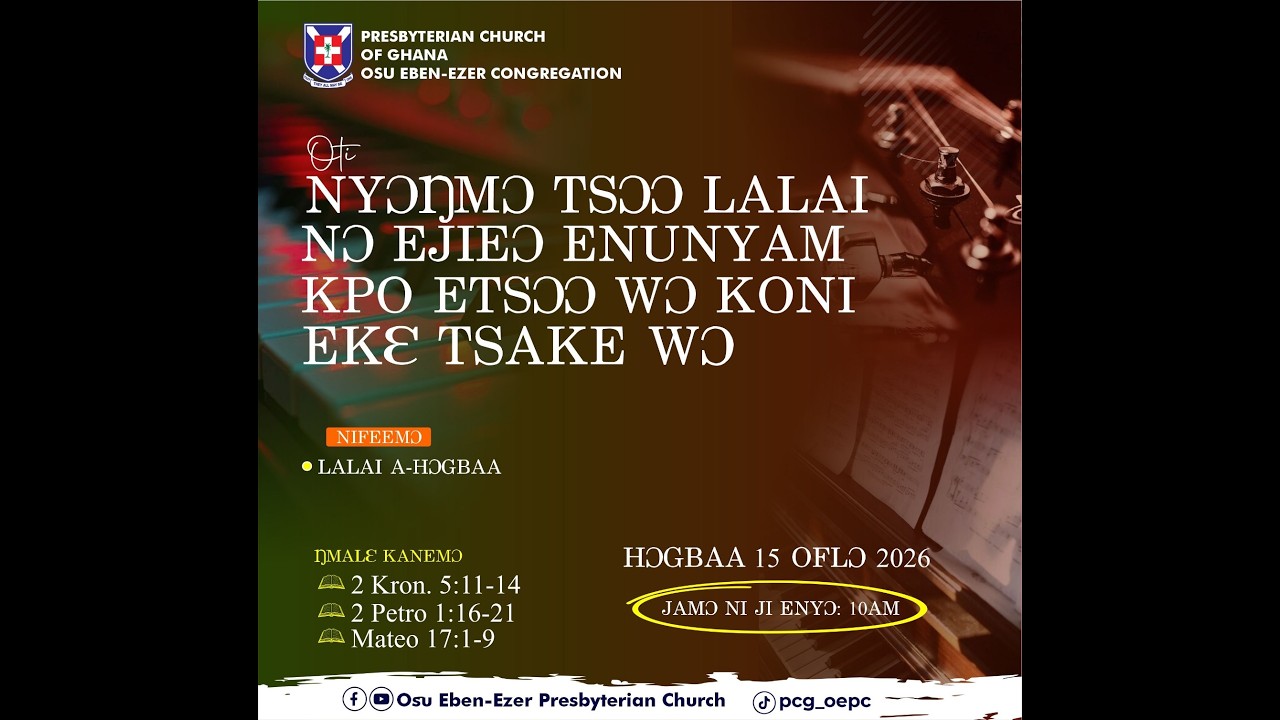 MUSIC SUNDAY || SECOND SERVICE || 15/02/2026