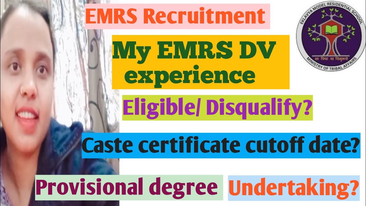 My EMRS DV experience| EMRS Document verification