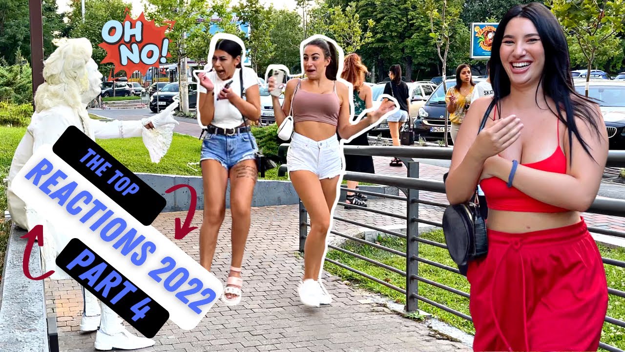 Best Reactions by Human Statue Prank Part 4 😁 Thank you 2022
