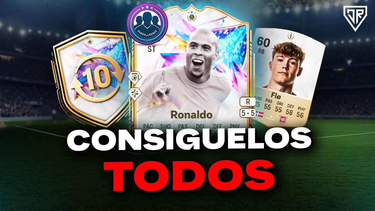 ✅COMO SE CONSIGUE a RONALDO NAZARIO GRATIS con los ICON SWAPS en EAFC 26