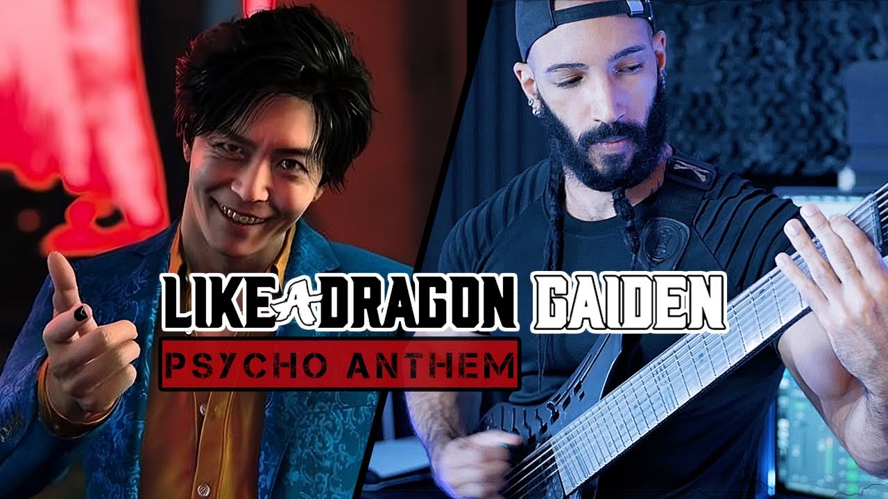 Like a Dragon Gaiden - Psycho Anthem // Metal Cover by Vincent Moretto