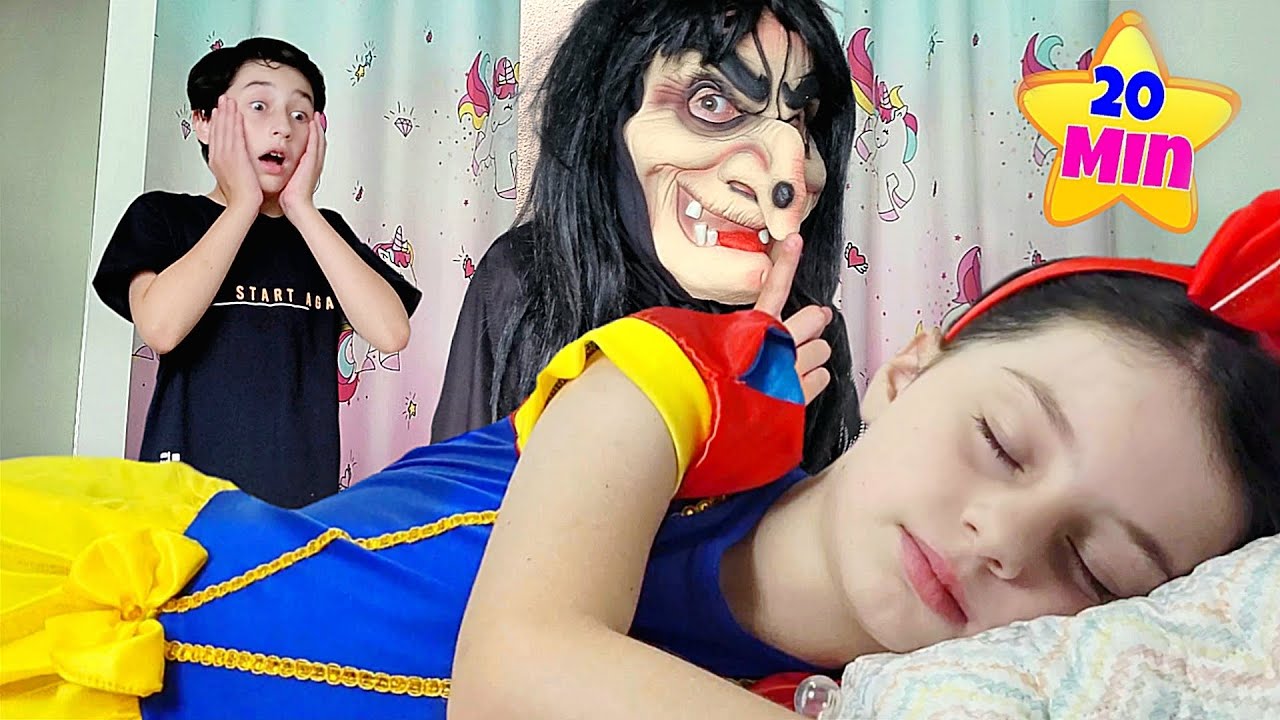 A Irmã Bebê em uma história encantada da Bruxa Malvadona | Mimi Julinha
