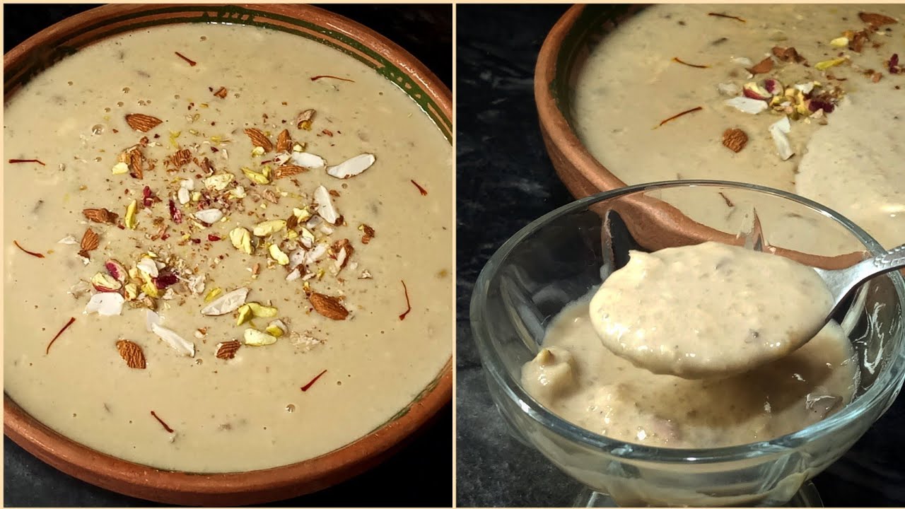 HEALTHY CARAMEL KHEER - refined sugar free