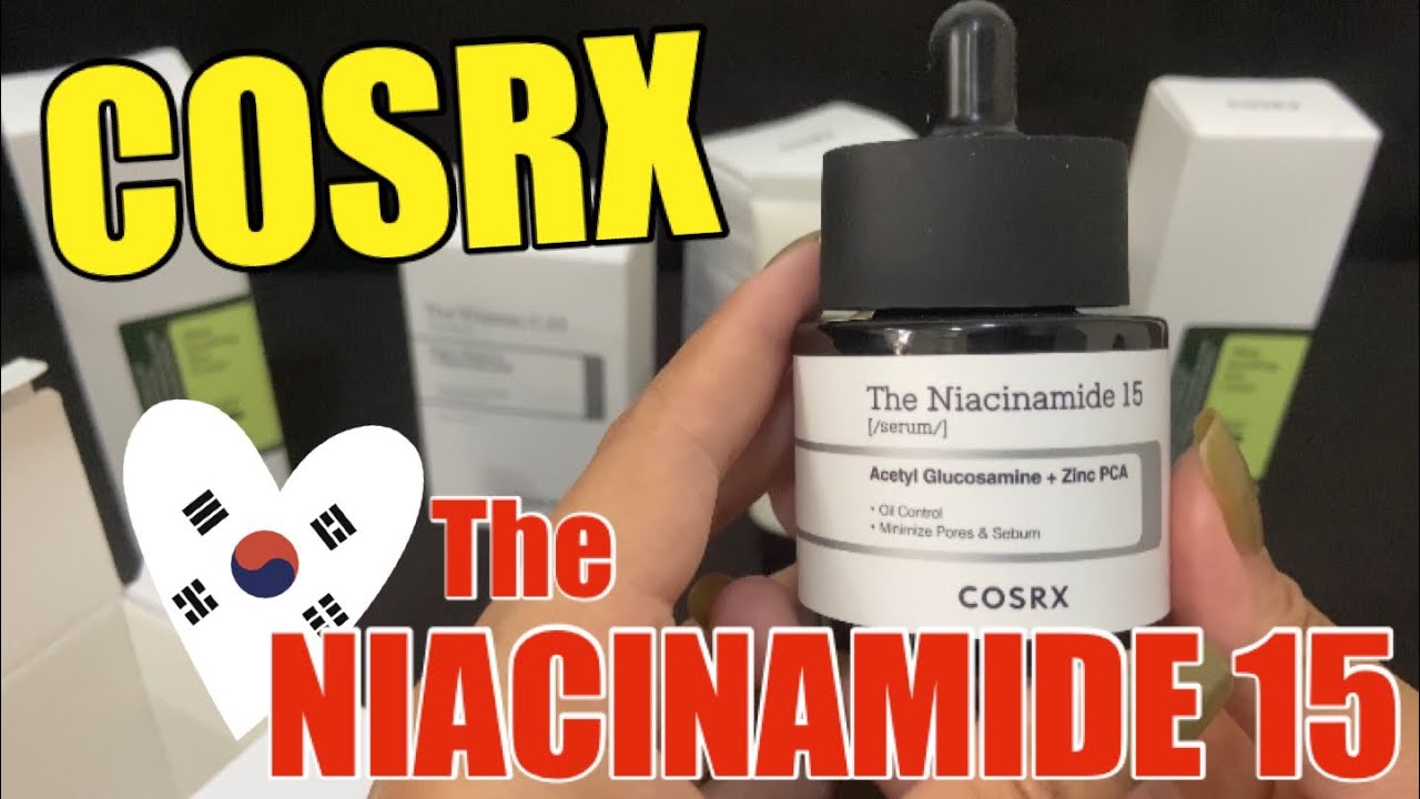 THE NIACINAMIDE 15 COSRX MADE IN KOREA UNBOXING | THE SISTI’S VLOG