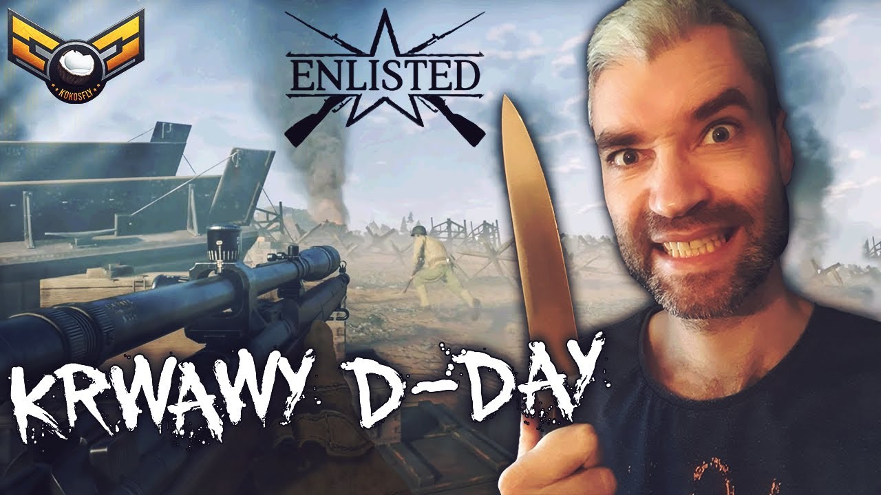 Lądowanie w Normandii | Operacja D-Day | Lone fighters @EnlistedOfficialchannel