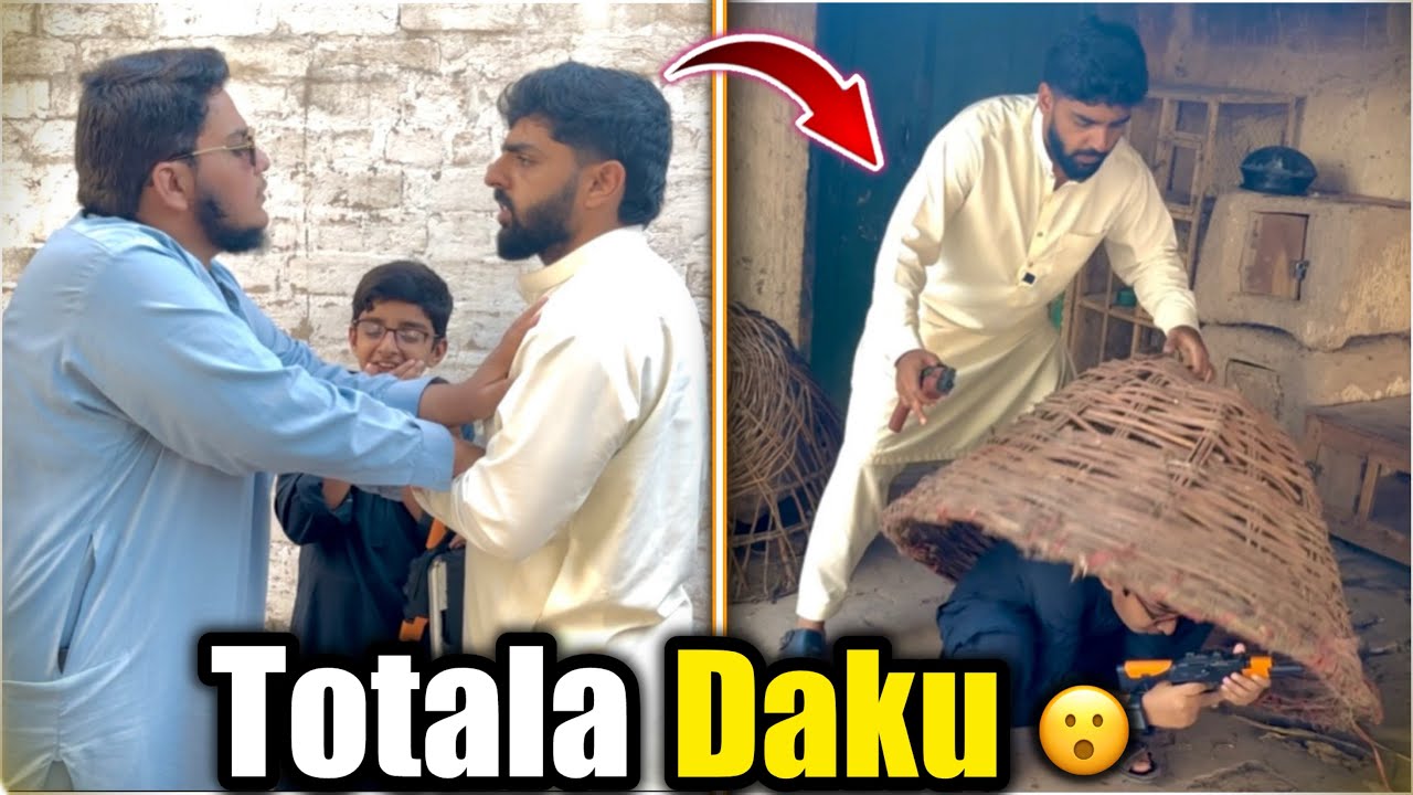 Totala Daku 😂|3 Dramybaz #shortfilm #3dramybaz #funnyvideo 