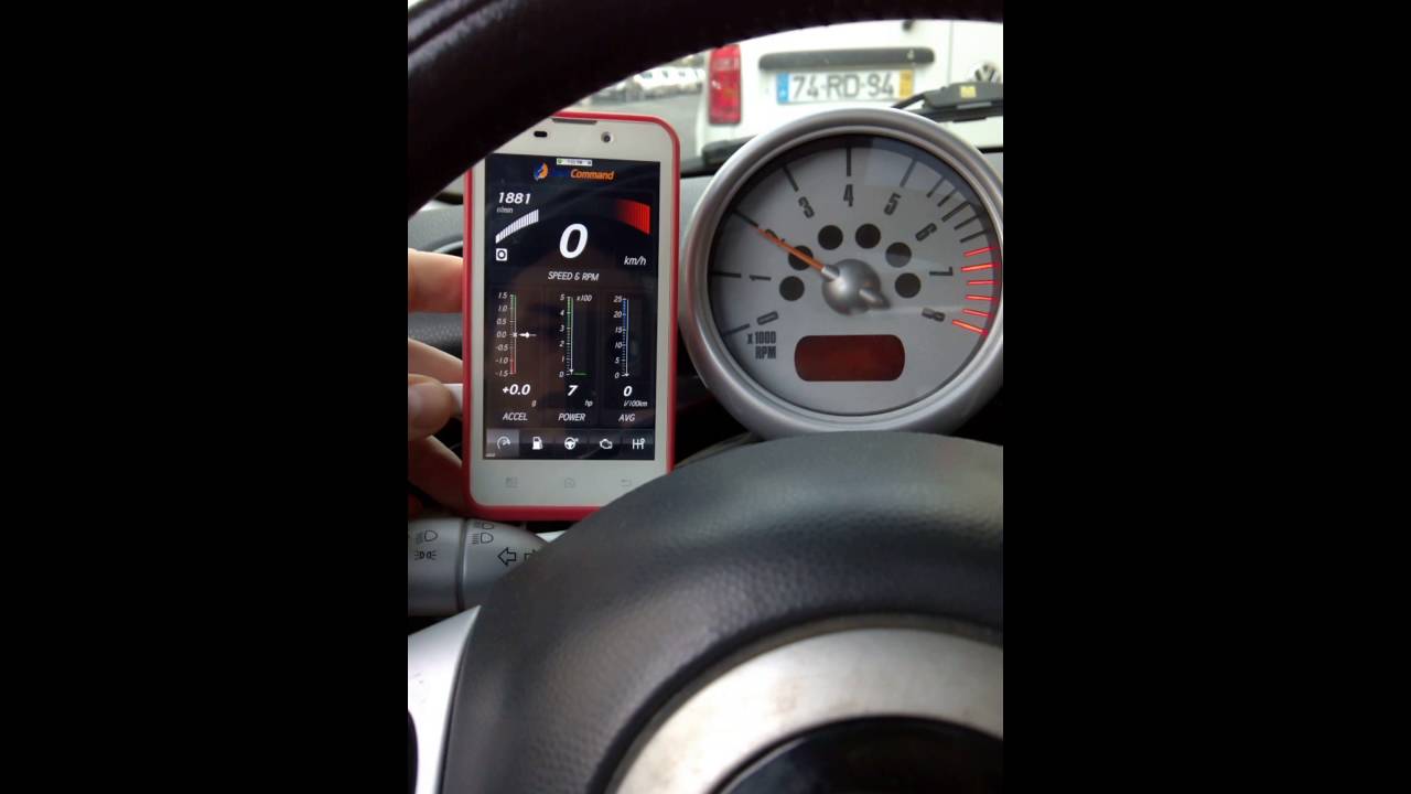 Obdlink Mx e dashcommand 2001 Mini R50
