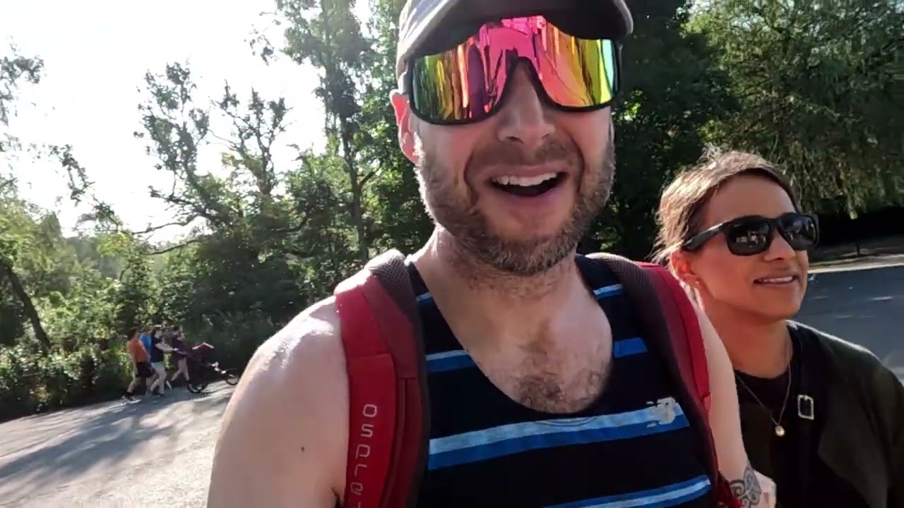 parkrun Heaton Park Manchester UK (Sunny day in August 2024)