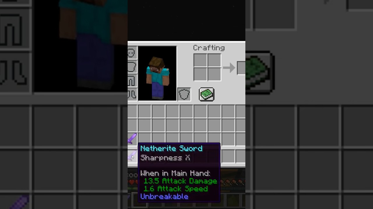 How to Get Sharpness X Sword in Minecraft