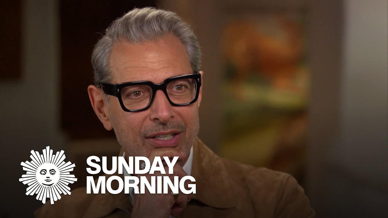 Actor and jazz musician Jeff Goldblum in full bloom