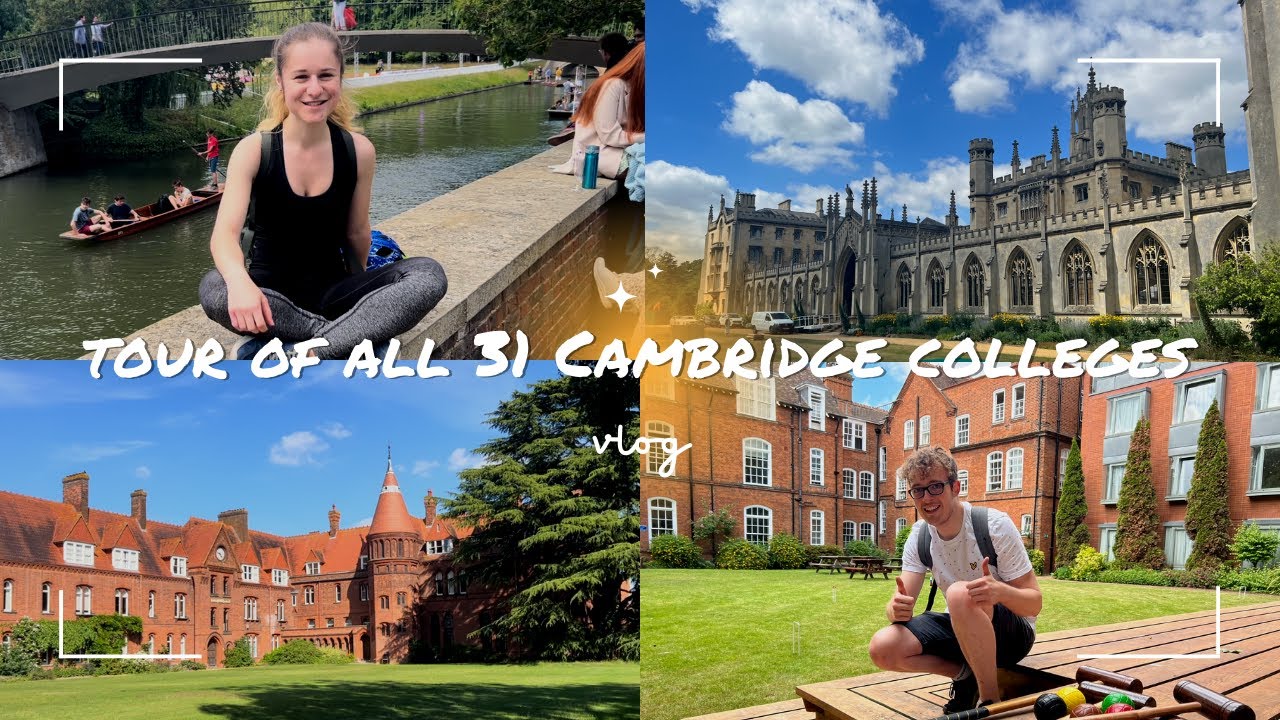 Tour of all 31 Cambridge colleges in ONE day challenge !!
