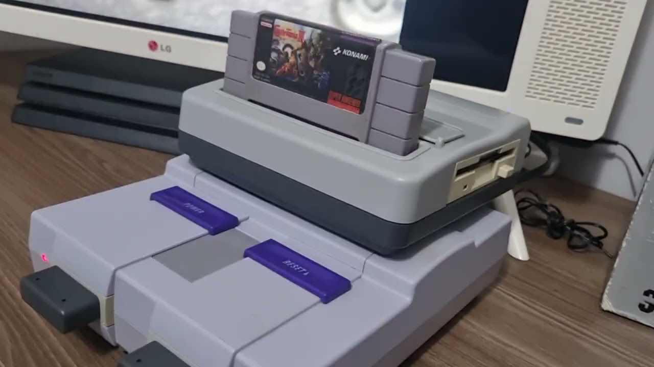 Super UFO Pro 8 copiadores de disquete de snes super Nintendo anos 90