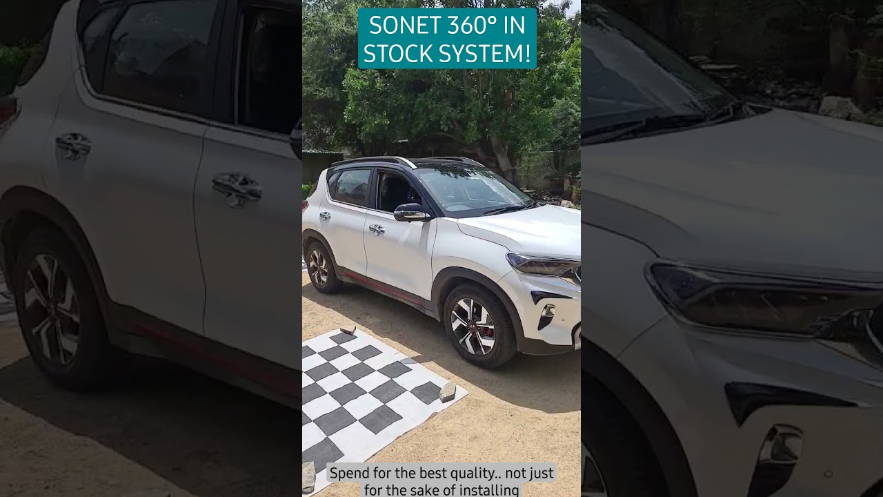 КАМЕРА SONET 360&deg; В КОМПЛЕКТАЦИИ АВТОМОБИЛЯ || ВИД ДО И ПОСЛЕ КАЛИБРОВКИ #9550010888