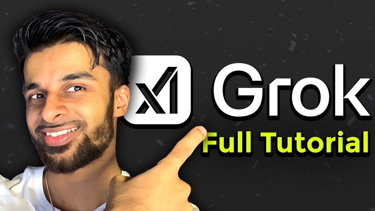 Grok 3 Tutorial - Grok AI Guide for BEGINNERS