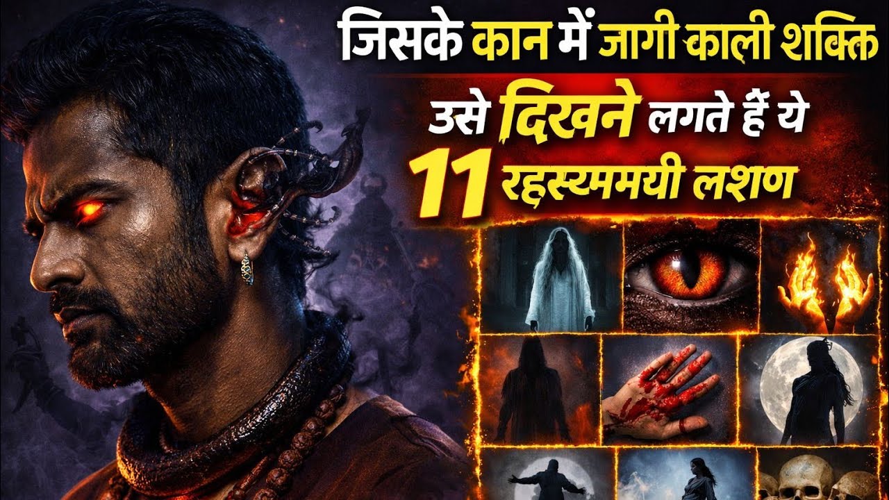 जिसके कान में जागी काली शक्ति, उसे दिखने लगते हैं ये 11 रहस्यमयी लक्षण