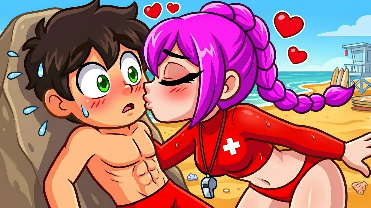 RUMI LIFEGUARD has a CRUSH on MAWIE in Roblox Snapchat...
