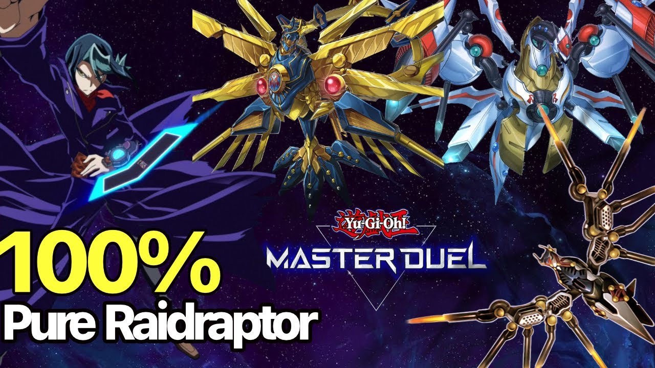 100% PURE Raidraptor Ranked Duels (NO Phantom Knights!) [Yu-Gi-Oh! Master Duel]