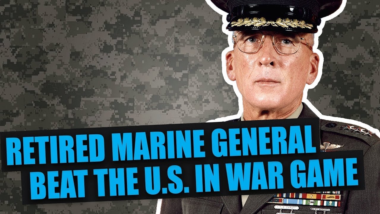 A Marine general led a fictional Iran against US military &ndash; and won