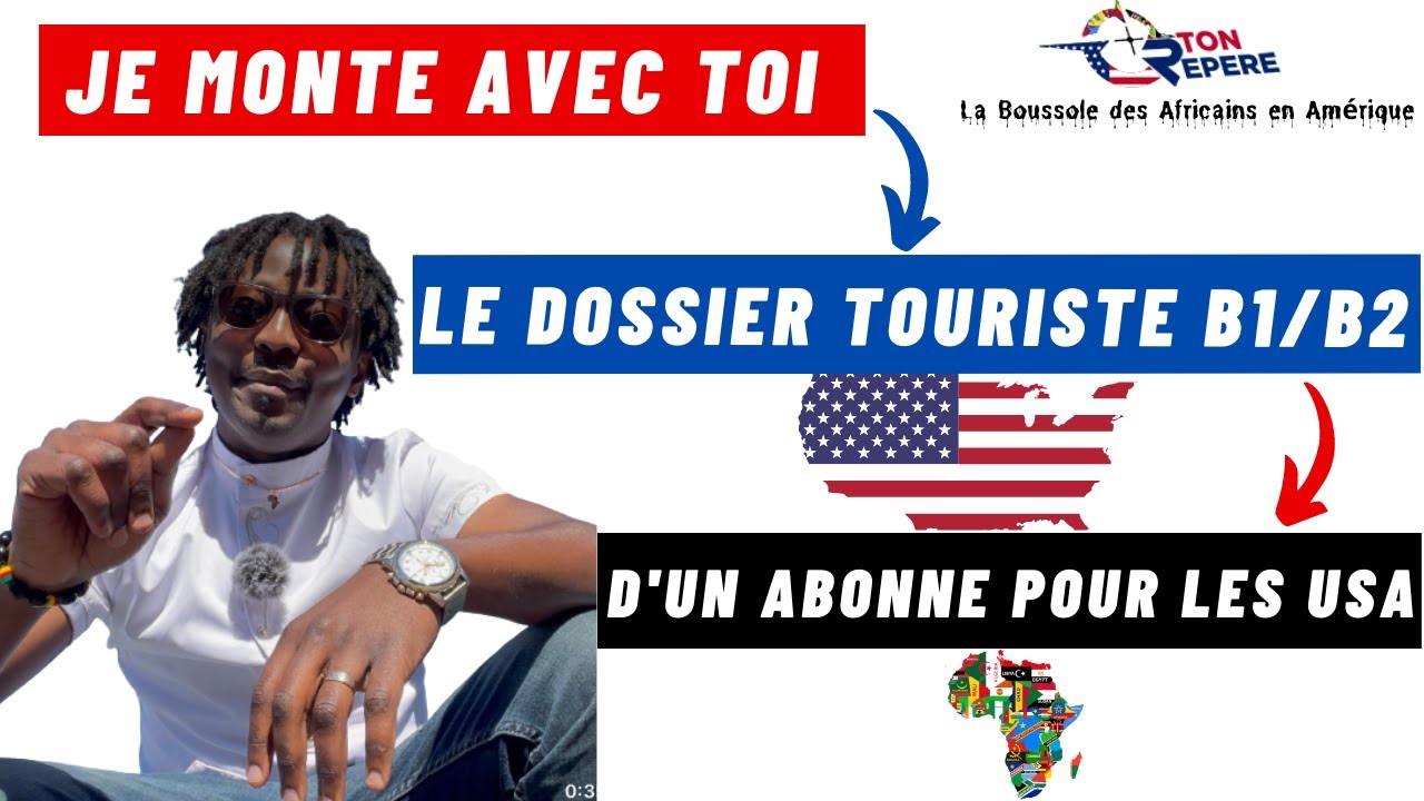 🇺🇸Visa B1/B2 | VOICI CEUX DONT TU AS BESOIN POUR ALLER PRENDRE TON VISA TOURISTE USA