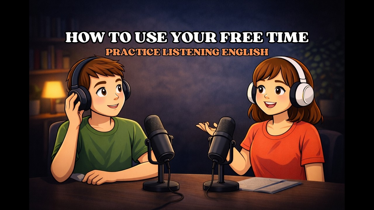 How to Spend Your Free Time | English Listening Practice