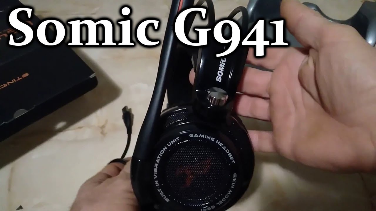 Casti gaming Somic G941 unboxing