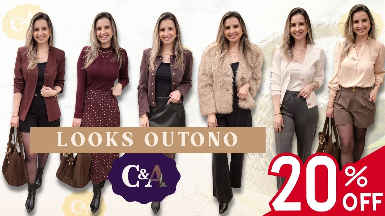 Provador C&A coleção nova OUTONO & INVERNO