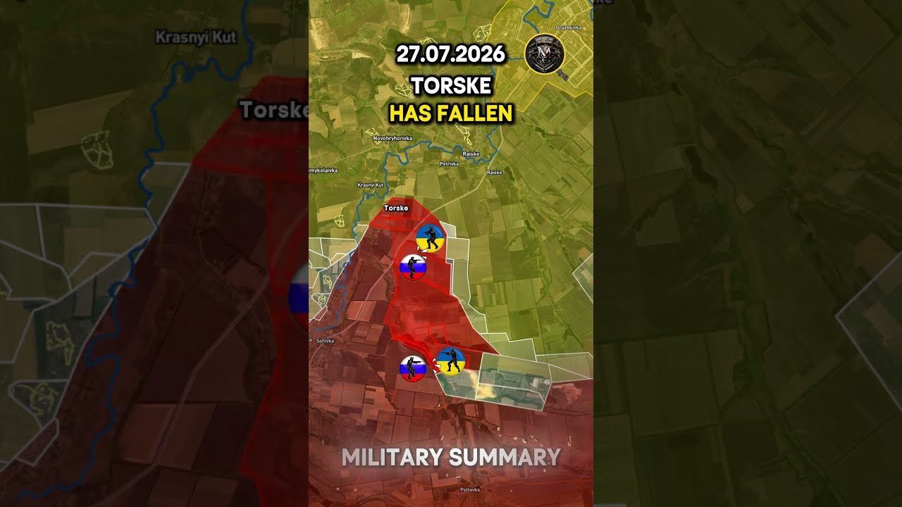 ⚔️ TORSKE AND KHRYSTOFORIVKA HAVE FALLEN 🎯 Military Summary 2026.07.27 #ukraine #russia #ukrainewar