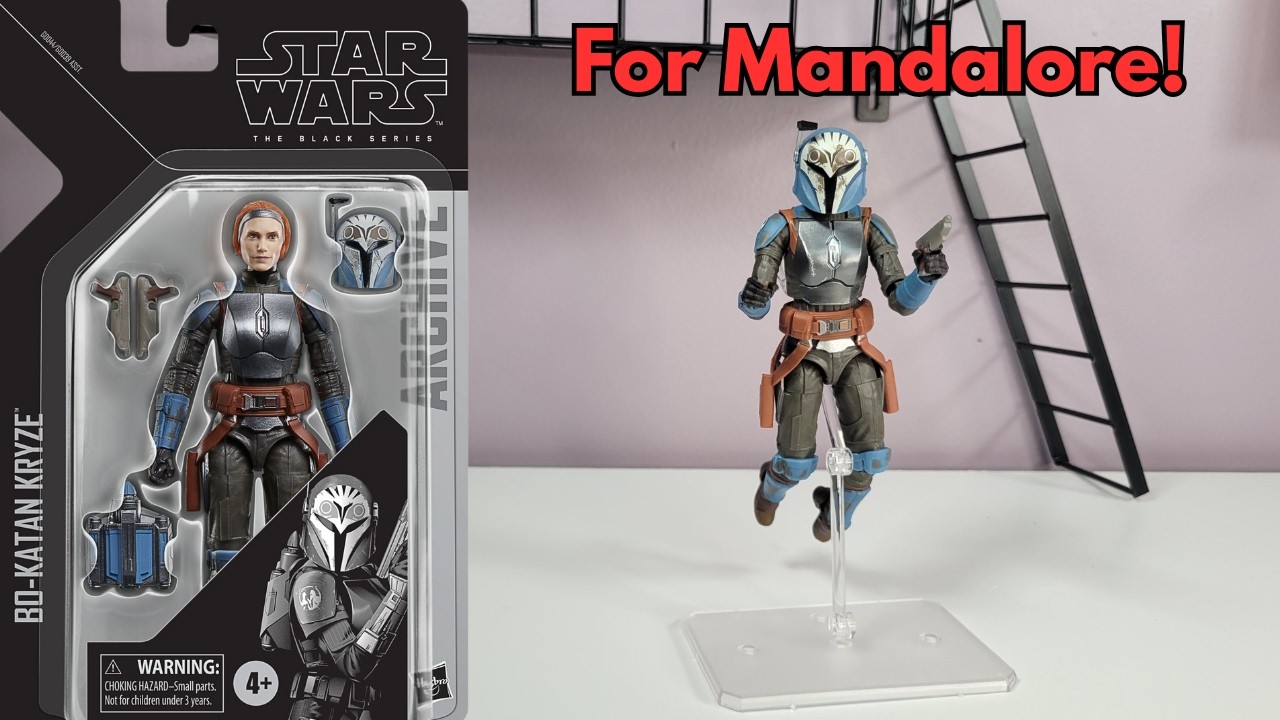 Star Wars Black Series Review Bo-Katan Queen of Mandalore!
