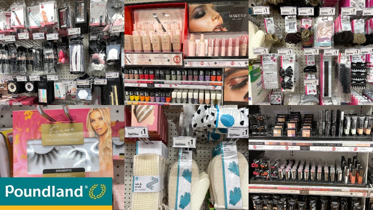 POUNDLAND MAKE UP ACCESSORIES FEB 2022 | POUNDLAND SHOPPING HAUL | TRAVELANDSHOP WITH ME