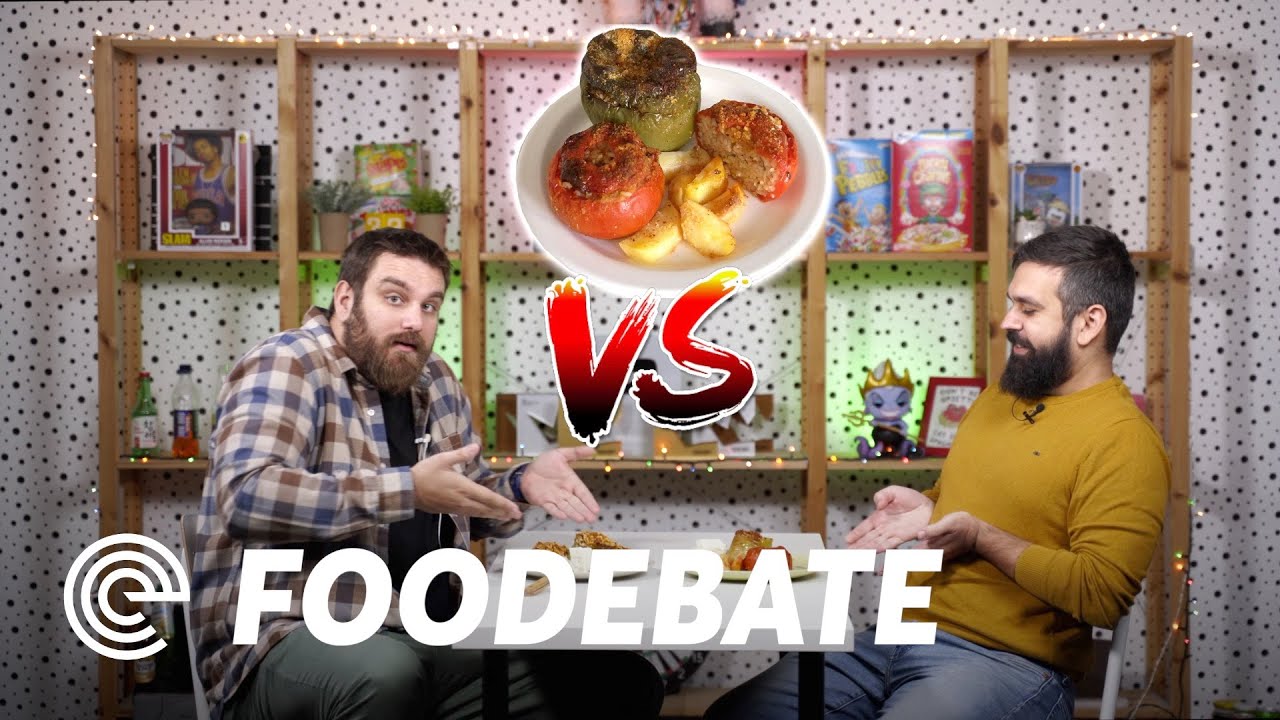 Γεμιστά με κιμά ή με ρύζι; #Foodebate [S10E04]