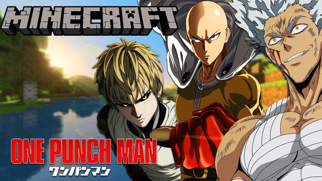 We played a One Punch Man Minecraft Mod and it was HILARIOUS