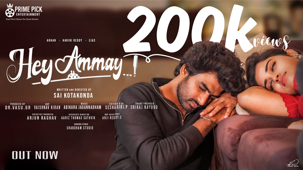 Hey Ammay | shortfilm 4k | Prime Pick Entertainment | Sai Kotakonda | Dr.Vasu GR | Arhan | Harini