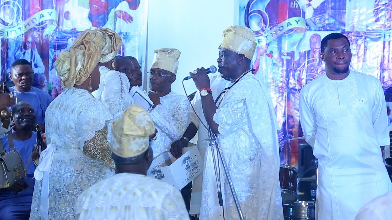 K1 DE ULTIMATE SERENADES ALH. RAOUF ISHOLA, CHIEF OLANREWAJU LAMEX, OTHERS AT BIRTHDAY CELEBRATION