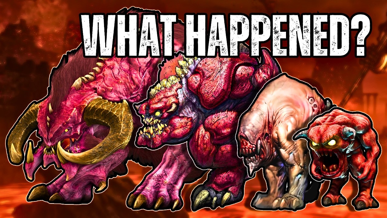 Why did the Pinky Demon become bipedal? | Doom Lore